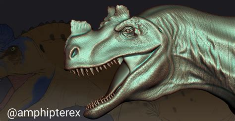 Ceratosaurus I Did Based Off Concept Art For Primeval Horizon Rtheisle