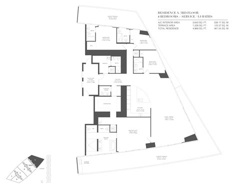 Floor Plans Residences By Armani Casa
