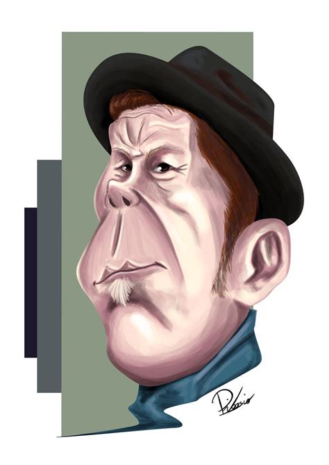 Tom Waits Caricature By Ribosio Gallery Sketchandbreakfast