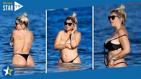 PSG Star Mauro Icardi S Wife Wanda Nara Flaunts Curves In Topless