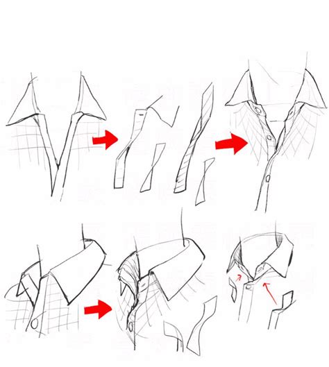 Shirt Drawing Reference And Sketches For Artists