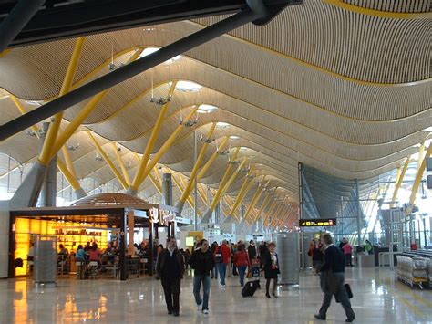 Barajas Airport Terminal 4 Madrid Spain Architecture Revived