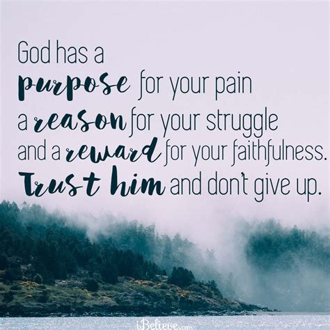 God Has A Purpose For Your Pain Your Daily Verse