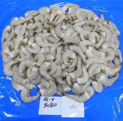 Headless Vannamei 51 60 Grade Block Frozen Shrimps At Best Price In