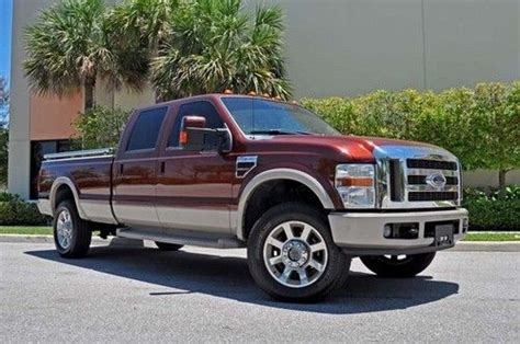 Buy Used 2008 Ford F350 King Ranch Diesel F250 4x4 Crewcab 64l In West