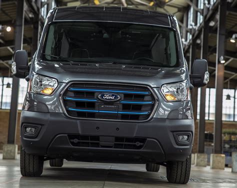The New 2022 Ford E Transit Electric Van Gray Bookmarks