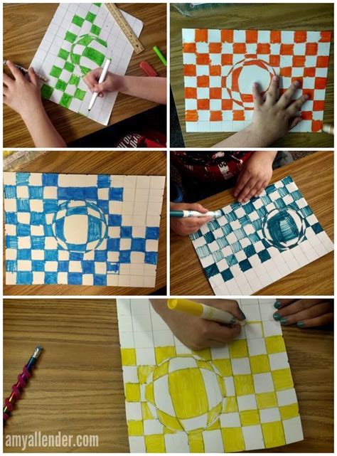 A Fun Classroom Project Guide Focusing On Optical Illusion Art For Kids