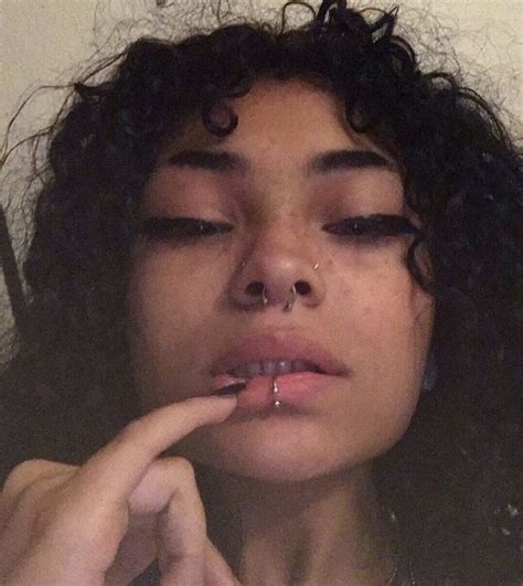 Pin By Thugin🍒 On Beautys In 2020 Face Piercings Face Aesthetic