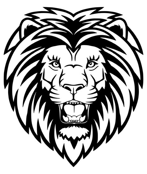 Lion 005 Vector Sketch And Image For Your Diy Project By Wondervector