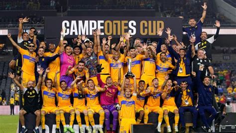Tigres Se Corona En La Campeones Cup La Informacion