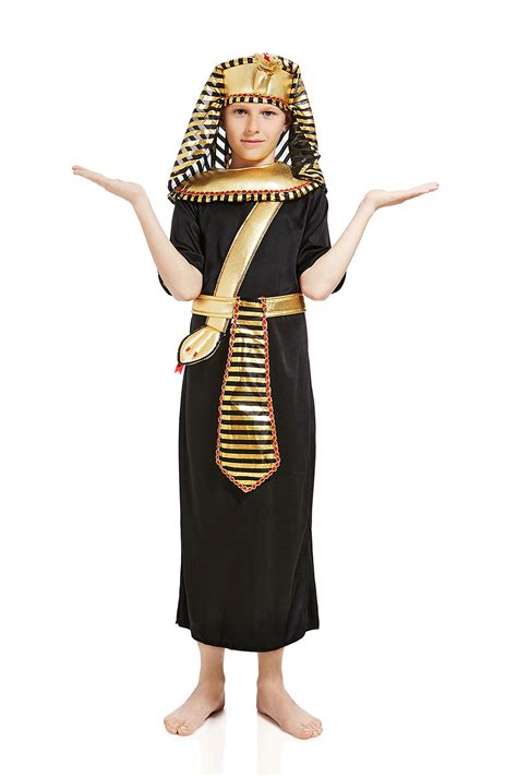 Buy Kids Boys King Pharaoh Tut Halloween Costume Egyptian God Dress Up