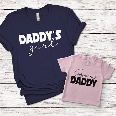 Matching Father And Daughter Shirts Daddy And Daughter Etsy