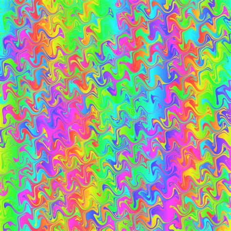 Colorful Trippy Groovy Boho Marble Digital Abstract Background Art