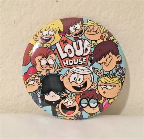 Sdcc 2019 The Loud House Button Nickelodeon Promo Item Exclusive New 699 Picclick