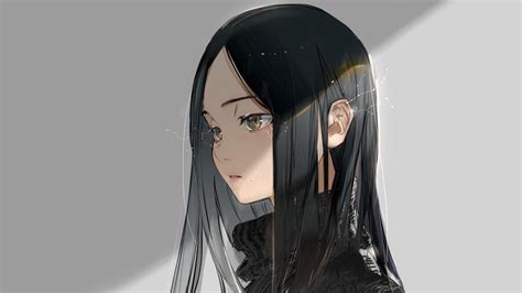 Anime Girl Black Hair Wallpapers Ntbeamng