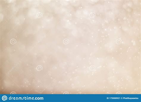 Abstract Bokeh Sparkle On Yellow And Gold Background Stock Image
