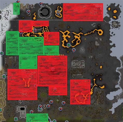 Anyone Got A Map Of The Wildy Showing The Mutli Combat Zones Rrunescape