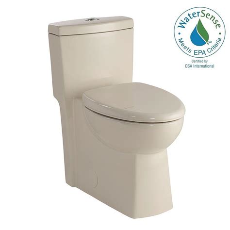 Schon 1 Piece 128 Gpf Dual Flush Elongated Toilet In Biscuit Tl 6115hc