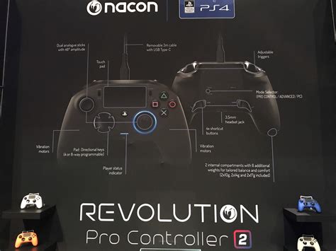 Trova una vasta selezione di nacon revolution pro 2 a prezzi vantaggiosi su ebay. Nacon Revolution Pro 2 Revealed | E3 2017 • The Game Fanatics