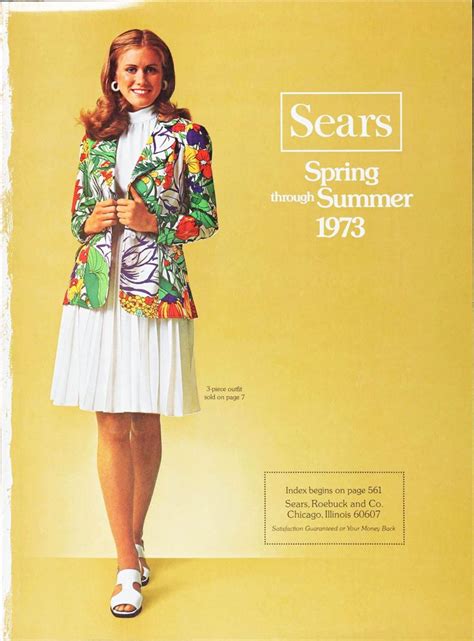 1973 Sears Spring Summer Catalog Retro Fashion Vintage Spring Summer