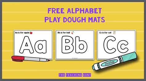 Alphabet Playdough Mats Free Printable Printable Free Templates Download