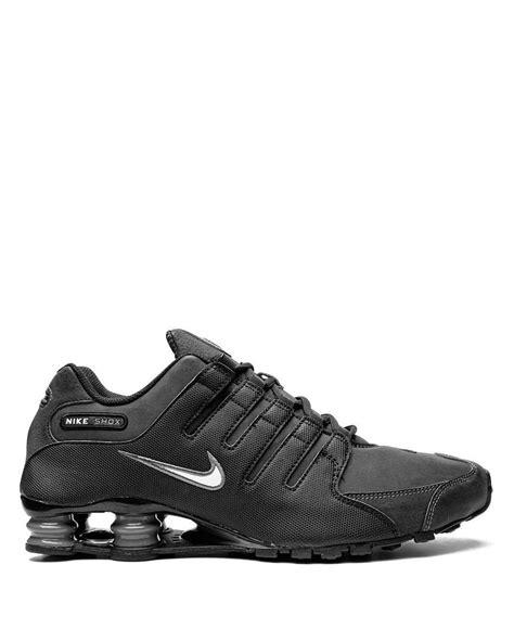 Nike Shox Nz Low Top Sneakers In Black For Men Lyst