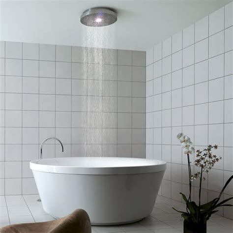 Flooring options like ceramic, hardwood, and concrete; 10 Bathroom Shower Fixtures to Make Your Bathroom Super ...
