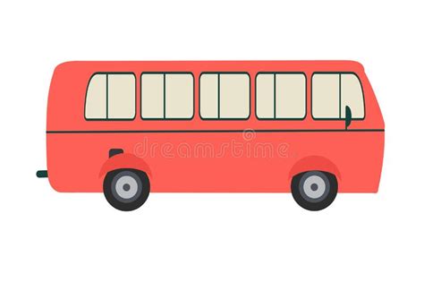 Vector Flat Public Bus Design City Bus Vector Illustration In Modern