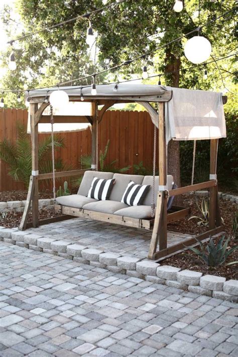 How To Build An Outdoor Arbor Swing Thediyplan