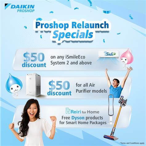 Daikin Proshop Singapore Daikin E Proshop Proshop Relaunch Promotion
