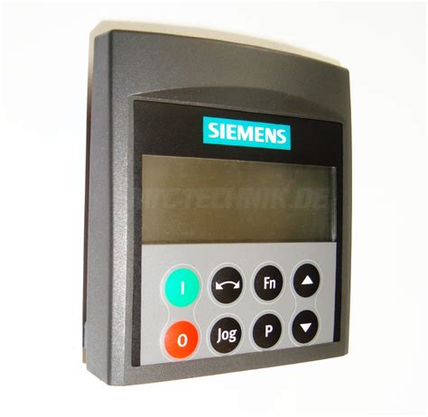 Siemens 6se6400 0bp00 0aa0 Bedienpanel Micromaster 4 Operator Panel Online Shop