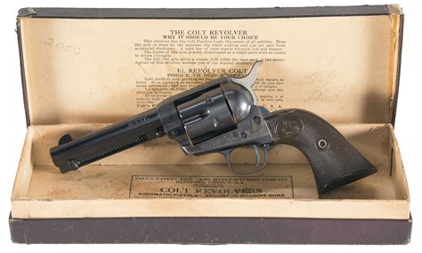 Colt Single Action Army Revolver 3220 Winchester Rock Island Auction