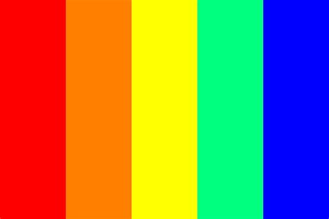A Rainbow Colored Background With The Colors Red Green Yellow And