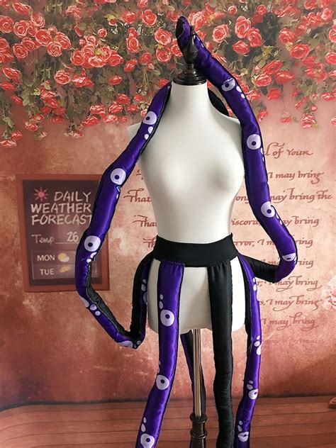 Ursula Tentacle Cosplay Costume Etsy