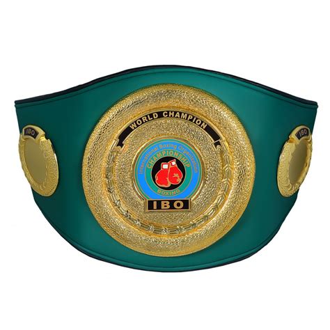 Ibo Boxing Champion Belt Hg 501