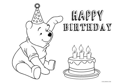 The Top 15 Ideas About Birthday Cake Coloring Page How To Make