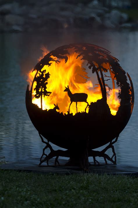Up North Fire Pit Sphere The Fire Pit Gallery