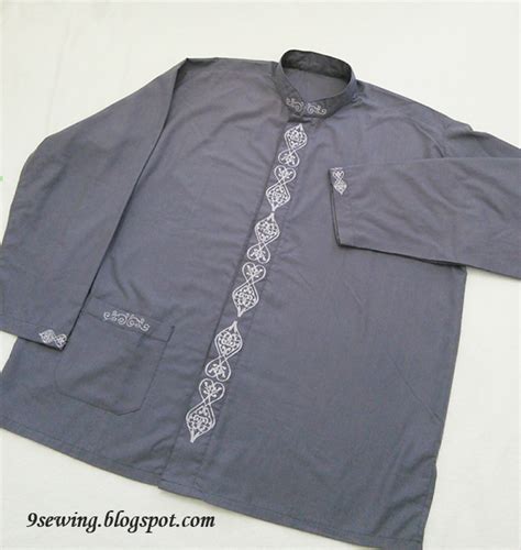 Cara membuat desain bordir kerah baju koko berdasarkan polaподробнее. Ayo Menjahit Sendiri Baju Koko Pria