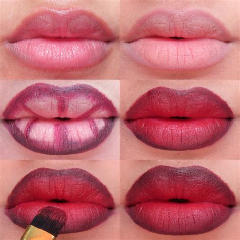 Bibir Lebih Plump Dengan Makeup Tutorial Gradient Lips Trend