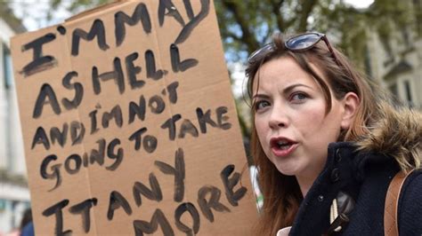 Charlotte Church Joins Cardiff Protest Rally Bbc News