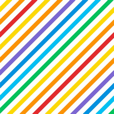 Seamless Colorful Diagonal Stripes Pattern Vector Download Free
