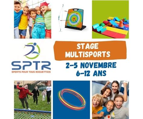 Stage Multisports Vacances De Toussaint Mairie De Roquettes