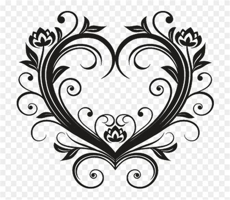 Fancy Heart Free Transparent PNG Clipart Images Download