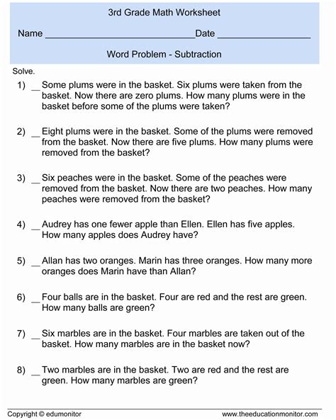 Maybe you would like to learn more about one of these? 22 Multiplication Word Problems Worksheets 4th ...
