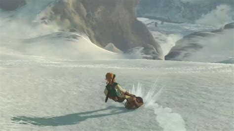 Zelda Breath of the Wild How to Surf on the Shield