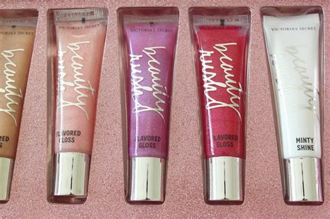 Win Victoria Secrets Beauty Rush Lip Gloss Collection Devoted To Pink