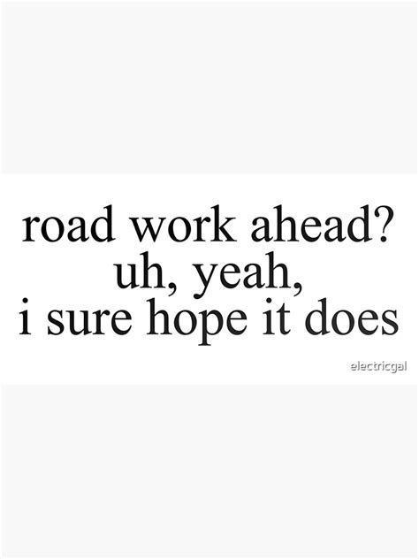 Drew Gooden Vine Road Work Ahead Photographic Print By Electricgal