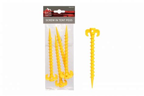 Tent Pegs Plastic Spiral Otterdene Products