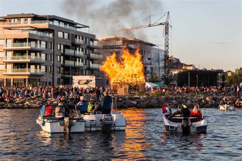 omkvæd sommeren kom, ud af ingenting og forsvandt igen, som en hvirvelvind altid husker jeg sankthans med dig. Visit Southern Norway: Sankthans in Kristiansand