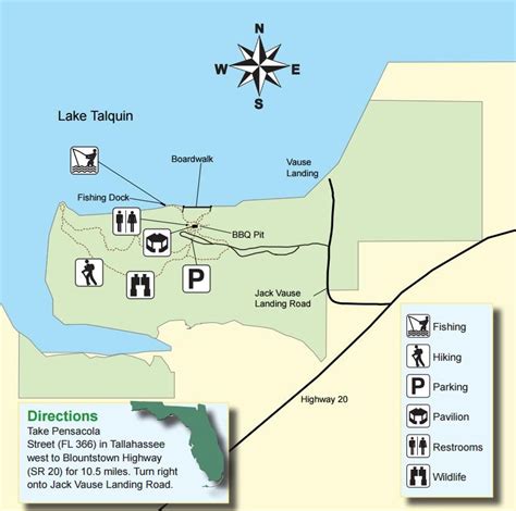 Lake Talquin State Park Hiking Trail Maps Hiking Trails Bbq Pit